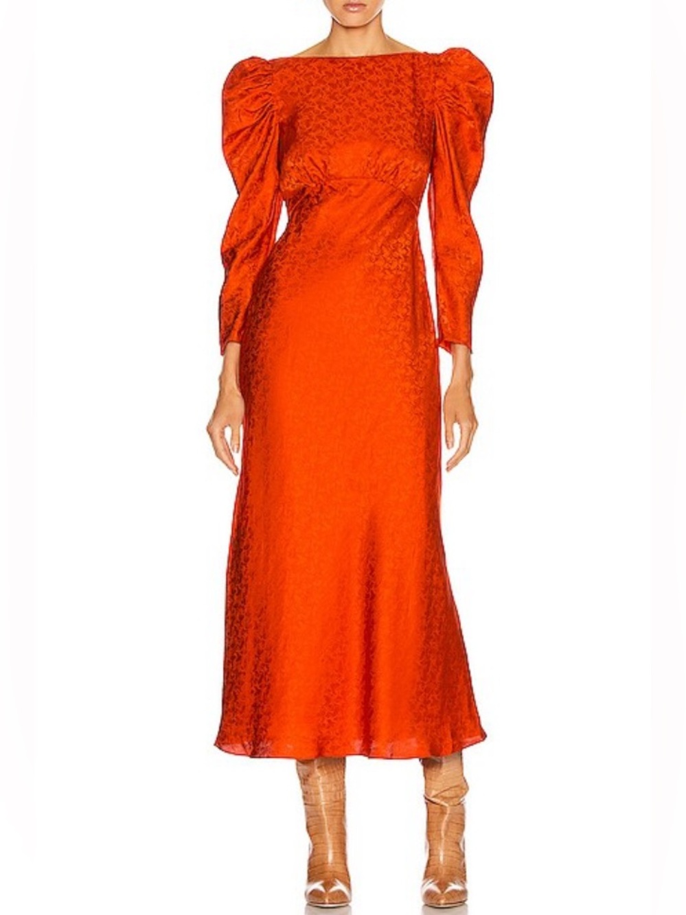 NWT Saloni Alena Midi Dress Size UK 14/US 10